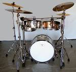 Brushed Aluminum or Brushed Copper with Rack